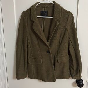 Sanctuary X Anthropologie green blazer